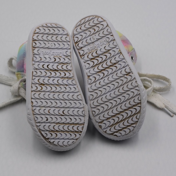 Toddler Girls' Shane Tie-Dye Lace-Up Zipper Sneakers - Cat & Jack - SIZE 5 - Picture 8 of 8
